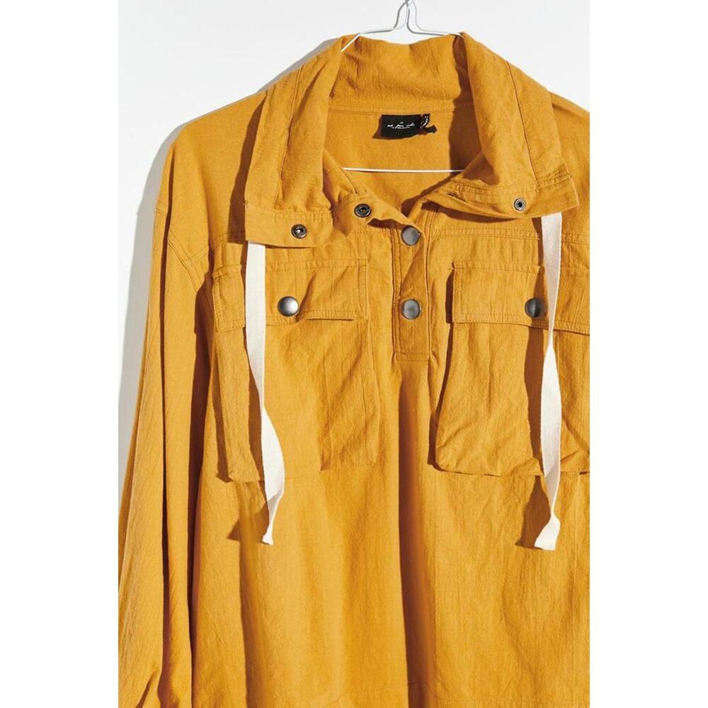 Out From Under by UO Yellow Lyra Popover Lightweight Jacket - Size - Small